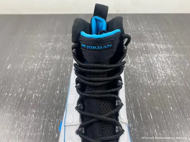 Official Maikesneakers Air Blue 9 Jordan Powder FQ8992-101 0524